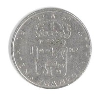 Krone münze schweden 1969 - 1,
