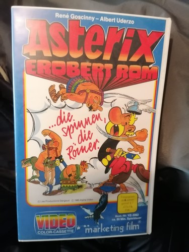 Vhs rarität asterix erobert - asterix,