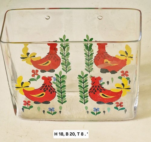 Vintage wandbehälter aus - wandbehälter, glas