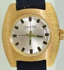 ZentRa Damen Armbanduhr - vergoldet / Handaufzug
