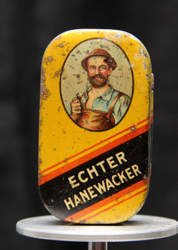 Alte blechdose hanewacker - alte,