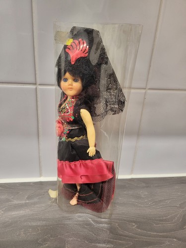 Vintage spanish doll flamenco - vintage,