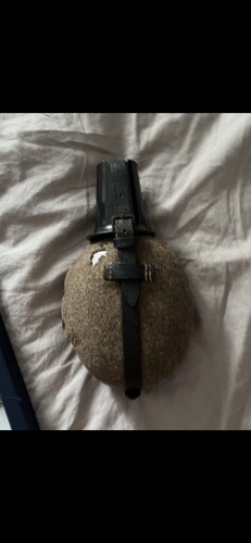 Feldflasche mit becher - feldflasche,