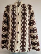 Handgestrickte Winter Jacke