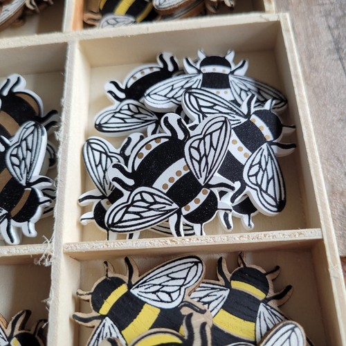 Holz bienen figuren bee - 48,