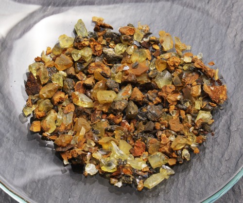 Pallasit pmg stein meteoriten - pmg,