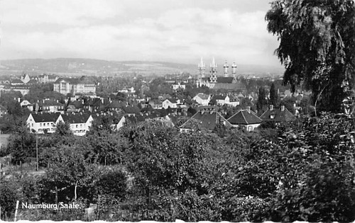 Naumburg saale panorama - naumburg, saale,