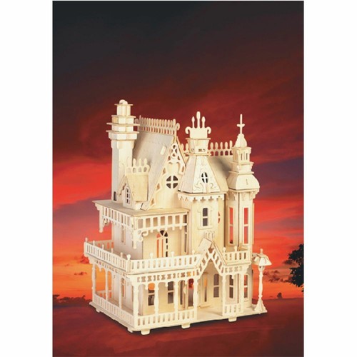 Holzbausatz fantasy villa - holzbausatz,