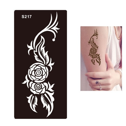 Henna tattoo schablone - henna,