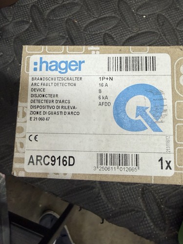 Hager arc916d - hager,