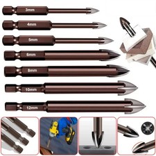 7 Tlg Fliesenbohrer Glasbohrer