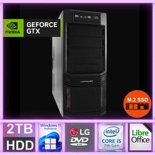 ?WINDOWS 11 High End Office Multimedia Desktop Gaming PC Intel i5 Nvidia GTX ?