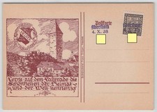 Sudetenland Postkarte mit