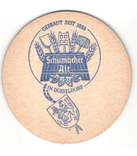 Bierdeckel düsseldorf - bierdeckel,