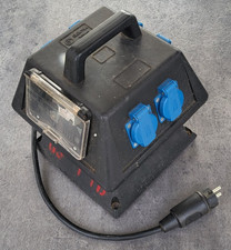 Elektra SV 16S/6 189750 Baustromverteiler RCD FI-Schutzschalter Schuko