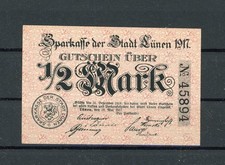 Lünen 1/2 Mark Notgeld