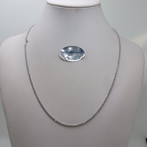 Unisex kette aus weißgold - unisex,