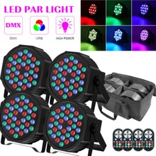 8x 80W Par Strahler Mit 2x Softtasche RGB 36 LEDs Par DMX Bühnenlicht Discolicht