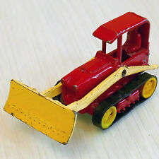 Siku V239 Kettenschlepper Fiat 40 CA mit Planierschild, 1:60 Modell 1960er Jahre