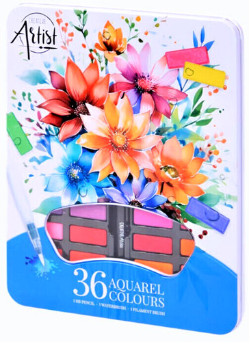 Aquarellfarben set - set, 36