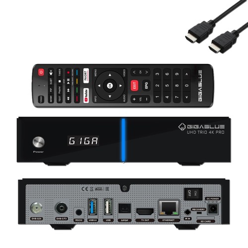 Gigablue uhd trio - gigablue, 4k