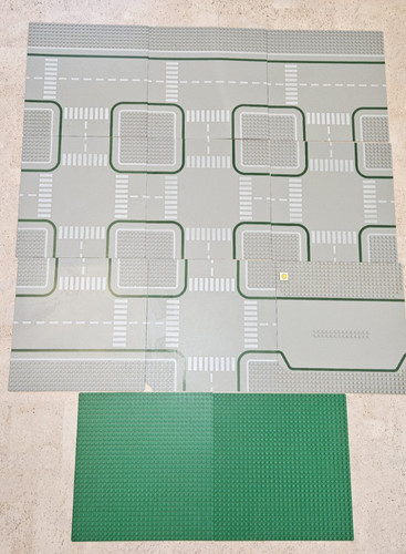 11x lego straßenplatten - 11x,