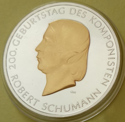 Euro silbergedenkmünze - euro,