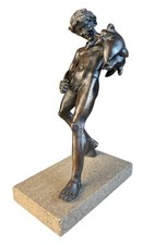 Bronze Skulptur Betrunkener