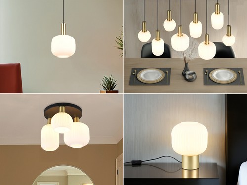Trio led pendelleuchte retro - trio,