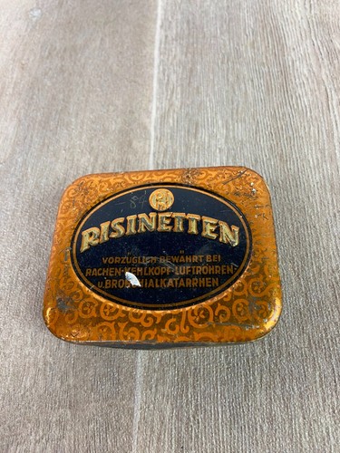 Antike risinetten blechdose - risinetten, um
