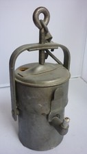 alte Bergbau Handlampe mit