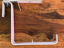 2 Stück Halter f. Blumenkasten Balkonkastenhalter Halterung Poétic BASIC weiß