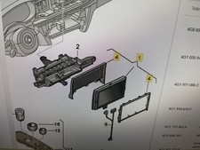 original Audi A6 A7 4G