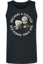 The Muppets Tank-Top Herren Waldorf & Statler - Old School schwarz
