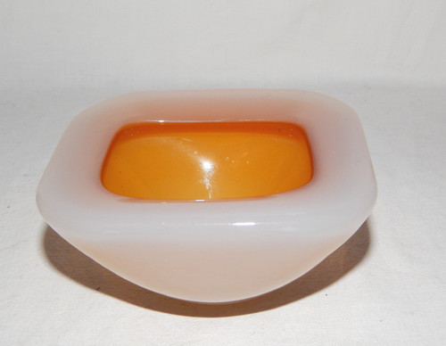 Murano glas schale milchig - glas,