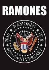 RAMONES - 40th Anniversary Posterfahne Flagge Fahne Textilposter