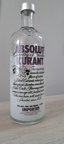 Absolut vodka kurant 1000ml - vodka, |