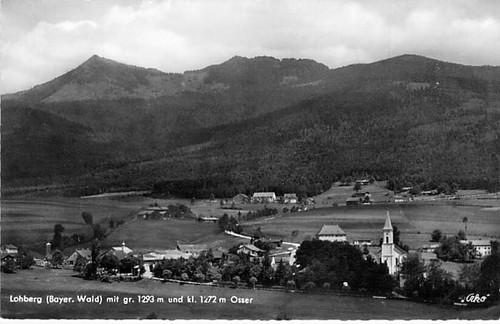 Lohberg ortsansicht - lohberg, ak