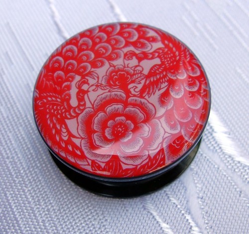Piercing tunnel plug - piercing, acryl