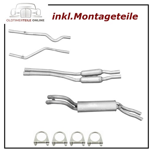 Auspuffanlage für fiat 130 - für,