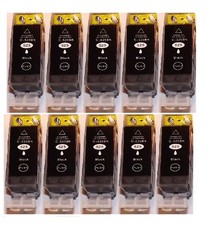 10x Schwarz Drucker patrone