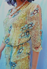 70er Jahre Vintage Zweiteiler