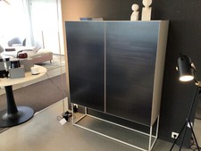 Kettnaker Kommode Mio Edition A. Ausst. Breite 120 cm Drehtüren Schwarzstahl