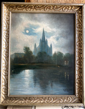 ::ÖLGEMÄLDE 1948 VOLLMOND