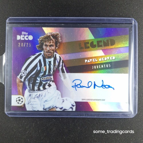 Topps pavel nedved auto 25 - pavel,