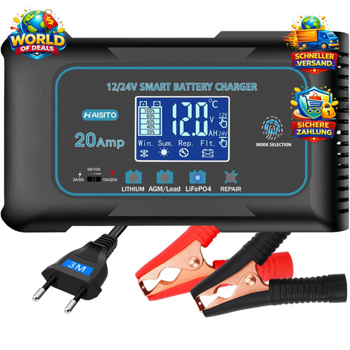 Ladegerät autobatterie 12v - ladegerät,