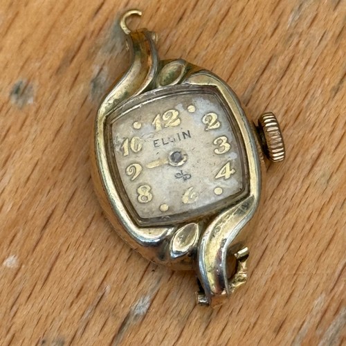 14mm vintage elgin - vintage, damen