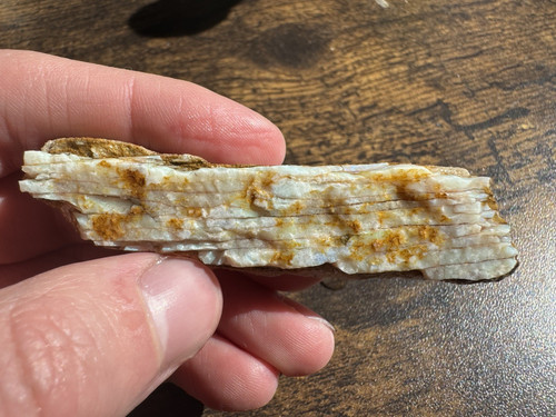 Mintabie seam opal specimen - seam,