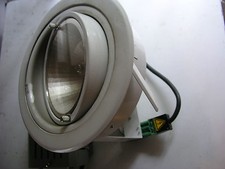 EBL 70 DS HQI HIT Einbaustrahler CDM-T 70W Downlight weiss m.KVG dreh+schwenkbar