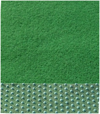 Rasenteppich Kunstrasen Balkon Terrasse mit Noppen 150 cm Breite Farbe grün